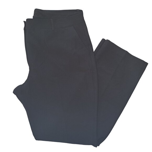 Express Editor Black Slacks Office Pants Professional Plus Size 18 - Picture 1 of 9